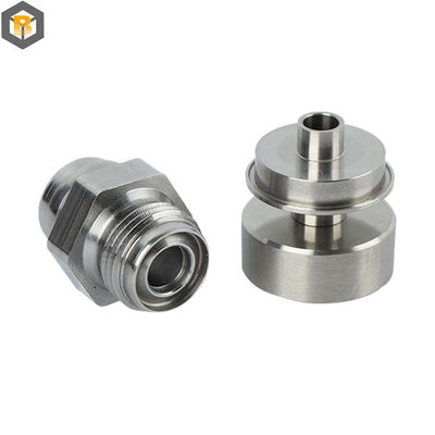 Processamento CNC personalizado de peças de aço inoxidável para torno de precisão por 2D / 3D / desenho
