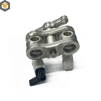 Peças de moagem CNC de cobre de aço inoxidável de liga Parte da máquina personalizada por 2D / 3D / desenho