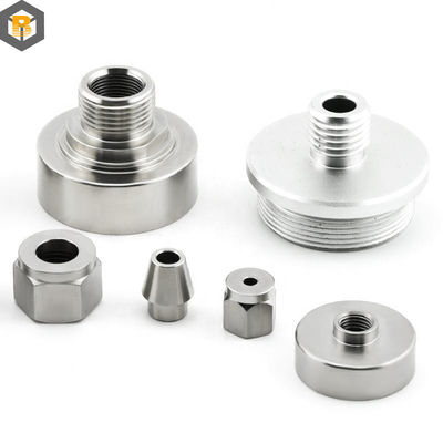 Partes de usinagem CNC de precisão de aço inoxidável personalizadas por 2D / 3D / desenho