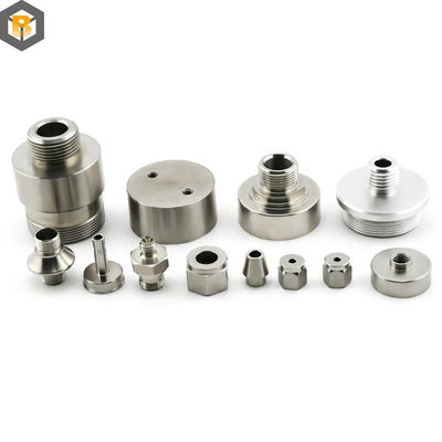 Partes de usinagem CNC de precisão de aço inoxidável personalizadas por 2D / 3D / desenho