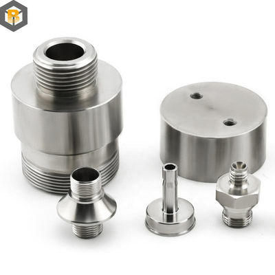 Partes de usinagem CNC de precisão de aço inoxidável personalizadas por 2D / 3D / desenho