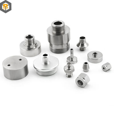 Partes de usinagem CNC de precisão de aço inoxidável personalizadas por 2D / 3D / desenho