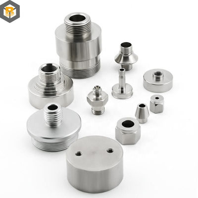 Partes de usinagem CNC de precisão de aço inoxidável personalizadas por 2D / 3D / desenho