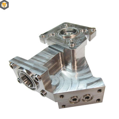 Ligação 6061 Metal CNC Serviço de Mecânica de Precisão Aviação 5 eixos CNC Machine Part