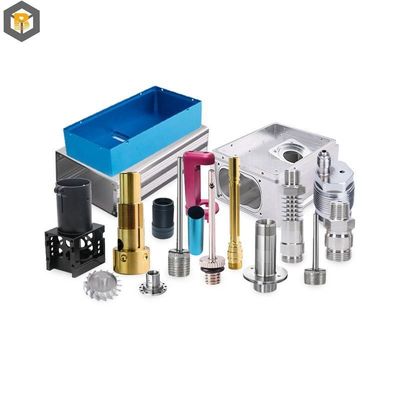 Peças de fresagem CNC de 5 eixos personalizadas para usinagem de liga de alumínio por 2D / 3D / desenho OEM