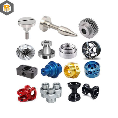Parte sobressalente de um componente mecânico de torneamento CNC de aço inoxidável/brass/alumínio/liga de titânio