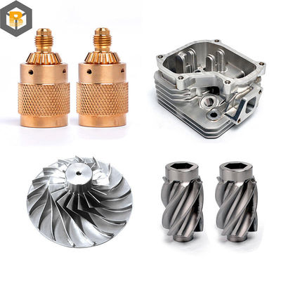 Parte sobressalente de um componente mecânico de torneamento CNC de aço inoxidável/brass/alumínio/liga de titânio