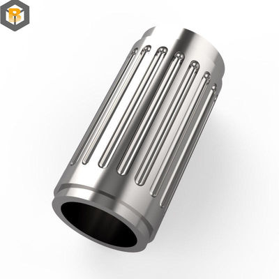 Peça sobressalente de torneamento CNC de alumínio anodizado de aço inoxidável