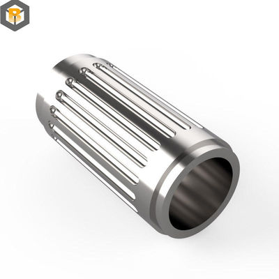 Peça sobressalente de torneamento CNC de alumínio anodizado de aço inoxidável