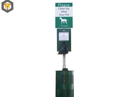 Custom por Estação de Resíduos de Animais de estimação de aço inoxidável Post Dog Poop Bag Dispenser Station Metal Processing Machine Part