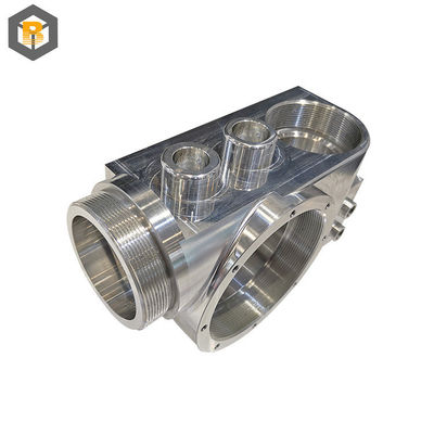 Partes de usinagem de moagem CNC de 5 eixos de alumínio de precisão para serviços de fabricação de metais