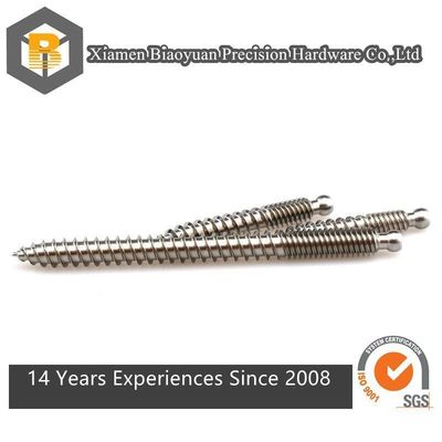 Produção de máquinas de implantes dentários de titânio CNC com moagem e torneamento de precisão