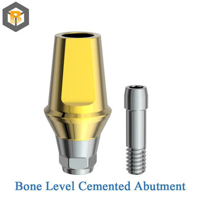 Mini-implantes dentários de conexão estreita para restauração de dentes personalizados por 2D / 3D / desenho