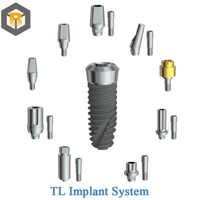 Popularidade personalizada Componentes dentários protésicos de nível de tecido para implantes dentários OEM