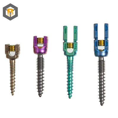 5.5mm Sistema de fixação de parafuso de pedículo espinhal de dupla rosca Personalizado por 2D / 3D / desenho