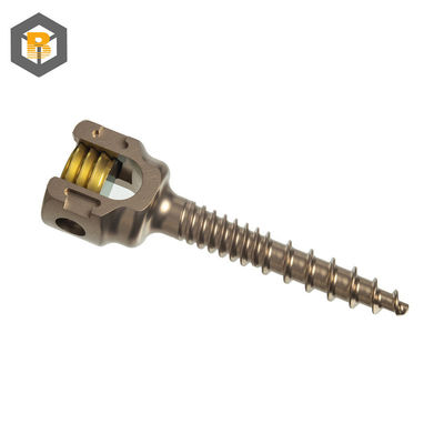 5.5mm Sistema de fixação de parafuso de pedículo espinhal de dupla rosca Personalizado por 2D / 3D / desenho