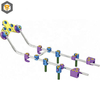 Sistema de fixação cervical posterior parafuso de bloqueio personalizado por 2D / 3D / desenho parafuso occipital