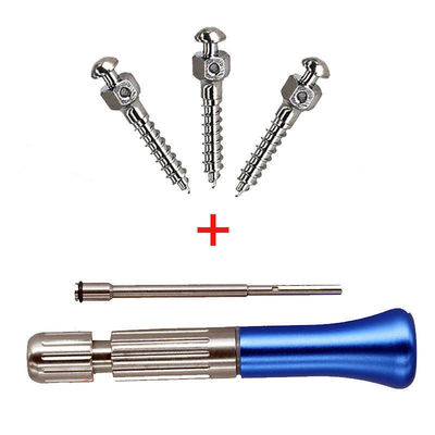 Parafuso cervical anterior superior para fixação cervical em implantes de cirurgia ortopédica