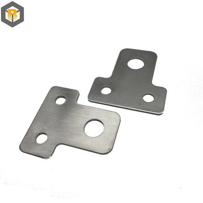 Fabricação de folhas de corte a laser de alta precisão de metal sob medida Partes de estampagem de suportes de alumínio