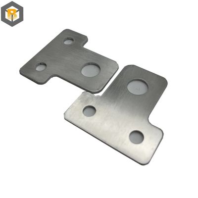 Fabricação de folhas de corte a laser de alta precisão de metal sob medida Partes de estampagem de suportes de alumínio