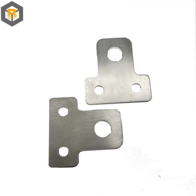 Fabricação de folhas de corte a laser de alta precisão de metal sob medida Partes de estampagem de suportes de alumínio