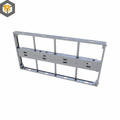 Customizado por 2D / 3D / desenho Fabricação de chapa de metal Estampagem Máquina de dobra Peças Estrutura de aço inoxidável Feito