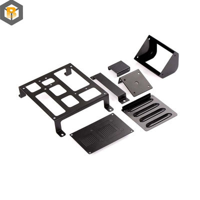 Peças de dobragem de estampação de chapa de aço inoxidável de alumínio personalizada por 2D / 3D / desenho