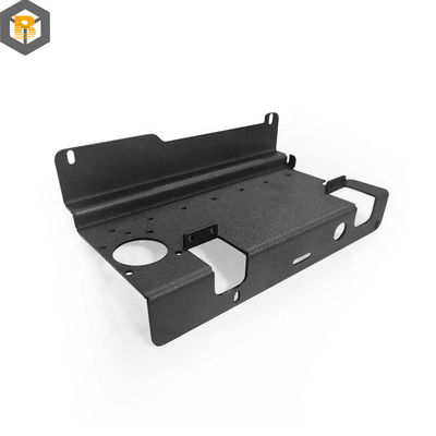 Peças de dobragem de estampação de chapa de aço inoxidável de alumínio personalizada por 2D / 3D / desenho