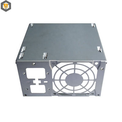 Fabricação de chapas de aço de metal sob medida, dobra, estampação, máquina de armazenamento de computadores