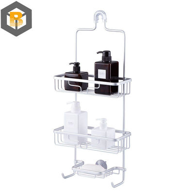 2D / 3D Custom Banheiro Prateleira de Chuveiro Preta Auto-Adesivo Chuveiro Caddy Machine Parte