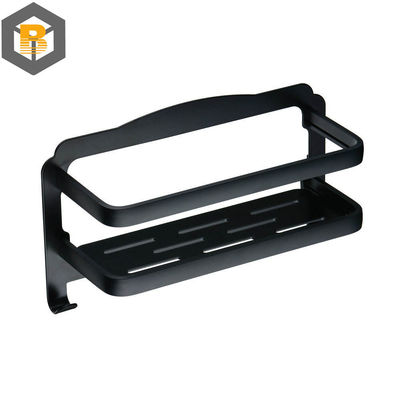 2D / 3D Custom Banheiro Prateleira de Chuveiro Preta Auto-Adesivo Chuveiro Caddy Machine Parte