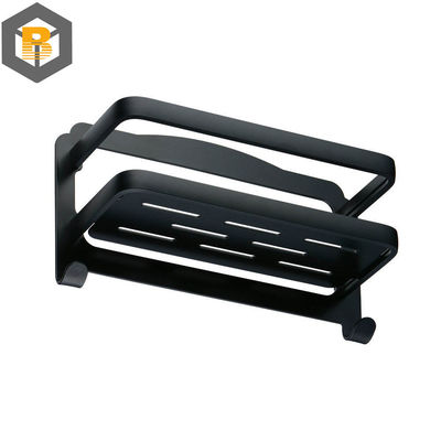 2D / 3D Custom Banheiro Prateleira de Chuveiro Preta Auto-Adesivo Chuveiro Caddy Machine Parte