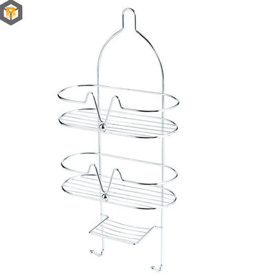 Personalizado por 2D / 3D / desenho Dupla camada de banheiro Shampoo de armazenamento Rack Montar parede Prateleira