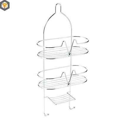 Personalizado por 2D / 3D / desenho Dupla camada de banheiro Shampoo de armazenamento Rack Montar parede Prateleira