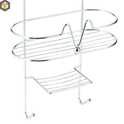 Personalizado por 2D / 3D / desenho Dupla camada de banheiro Shampoo de armazenamento Rack Montar parede Prateleira