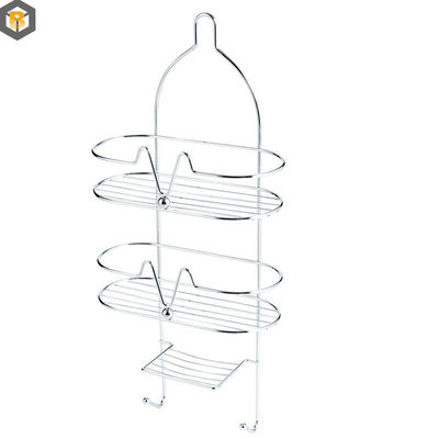 Personalizado por 2D / 3D / desenho Dupla camada de banheiro Shampoo de armazenamento Rack Montar parede Prateleira