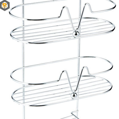 Personalizado por 2D / 3D / desenho Dupla camada de banheiro Shampoo de armazenamento Rack Montar parede Prateleira