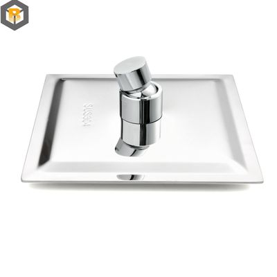 Personalizado por 3D aço inoxidável grande bocal banheiro chuva chuveiro cabeça para alta pressão