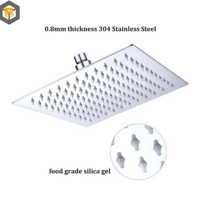 304 aço inoxidável de alta pressão chuva cabeça de chuveiro parte sobressalente personalizada por 2D / 3D