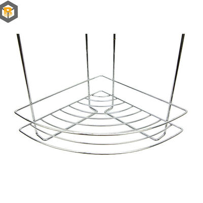 Desenho personalizado 2D / 3D Ferramentas de banheiro 3 Nível Duche Estante de armazenamento Esquina Caddy de toalha de pé