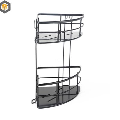 Parede montada auto-aderente fio de canto chuveiro Caddy peça sobressalente personalizado por 2D / 3D / desenho