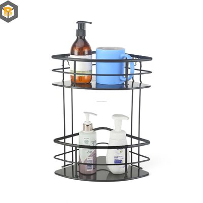Parede montada auto-aderente fio de canto chuveiro Caddy peça sobressalente personalizado por 2D / 3D / desenho