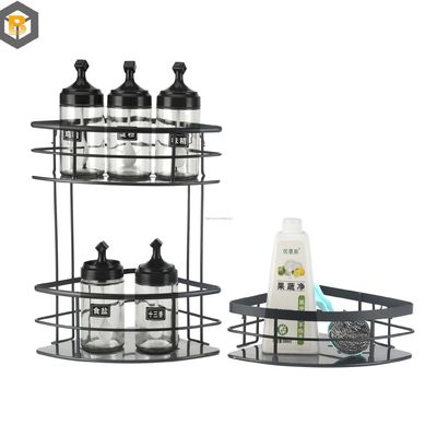 Parede montada auto-aderente fio de canto chuveiro Caddy peça sobressalente personalizado por 2D / 3D / desenho