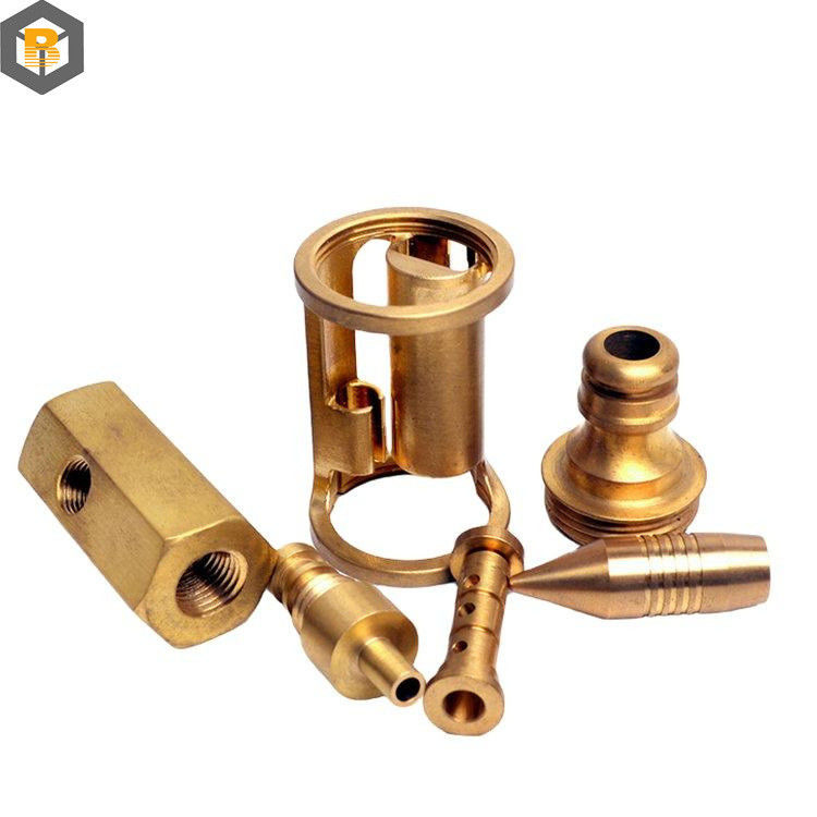 Máquinas de revestimento de metais Brass CNC Turn-Mill Combination Service for Custom Alloy Parts