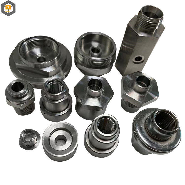 Customizado por 2D / 3D / desenho Parte de metal liga 5 eixos de precisão automática torno CNC peças de usinagem