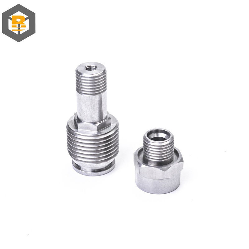 Custom 5 Axis Peek Moagem de plástico girando peça de alumínio mecanizada por 2D / 3D / desenho