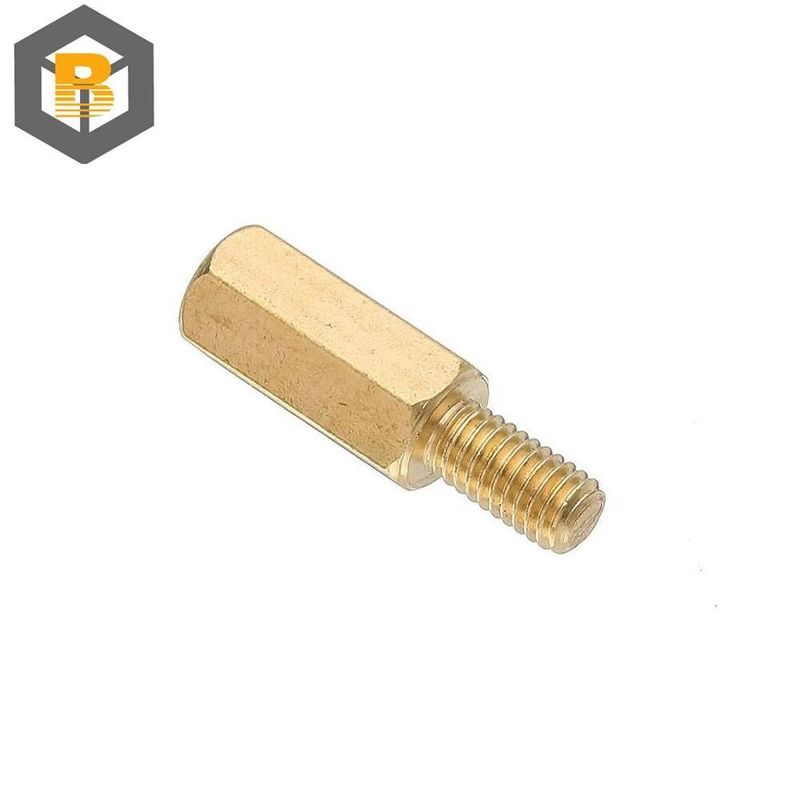 M1.5 M3 M5 M6 Durabilidade Espaçador Hex Standoffs Parte da máquina personalizada por 2D / 3D / desenho