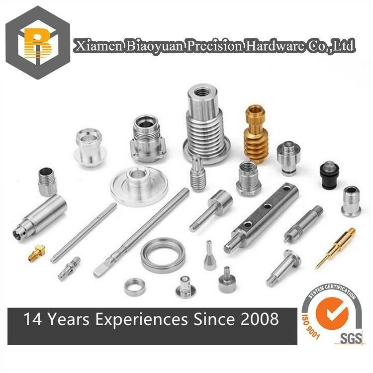 Peças de torneamento CNC sob medida por 2D/3D/desenho para usinagem de aço inoxidável e alumínio