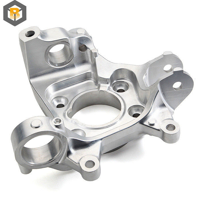 Parte de usinagem CNC de 5 eixos de aço inoxidável para alta precisão de metal feita sob medida