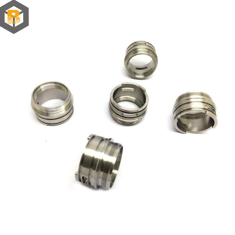 Peças de moagem de torno de aço inoxidável CNC Turning Peça sobressalente personalizada por 2D / 3D / desenho